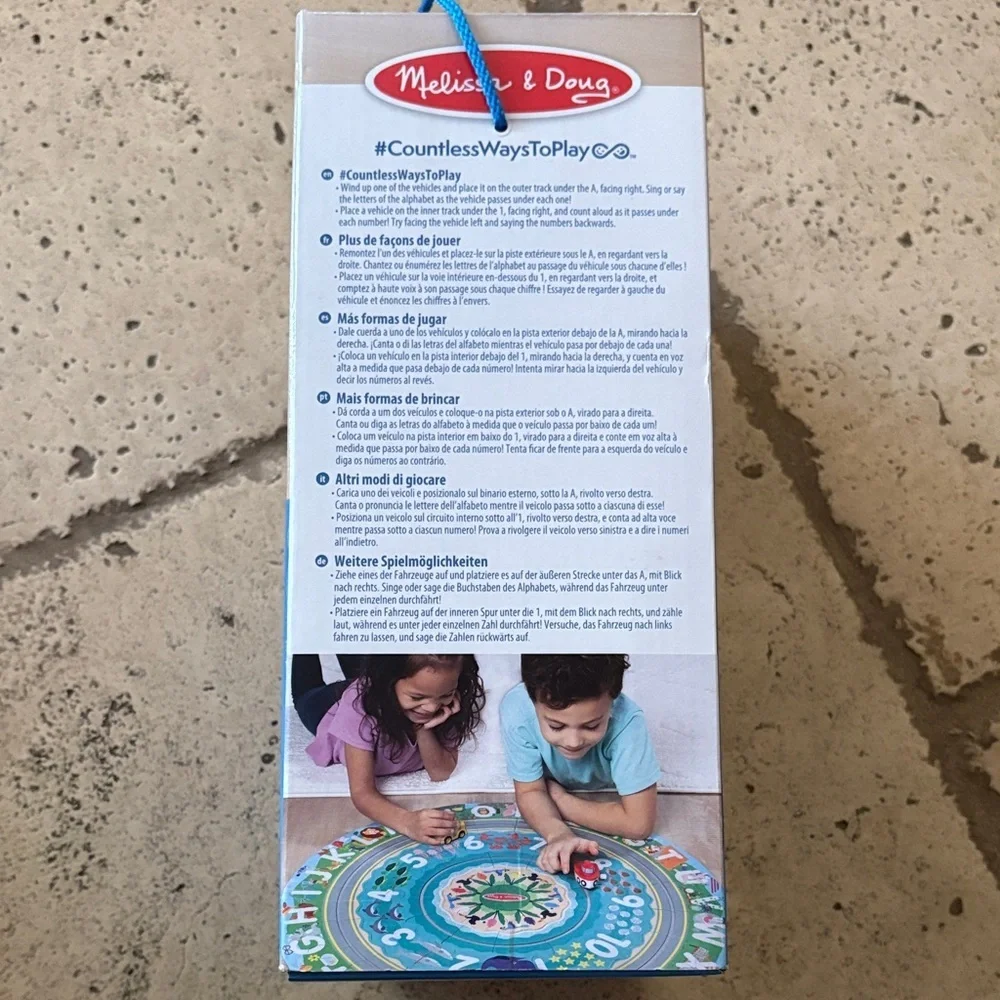 Melissa & Doug Round the Shore Floor Puzzle - Blue and Green